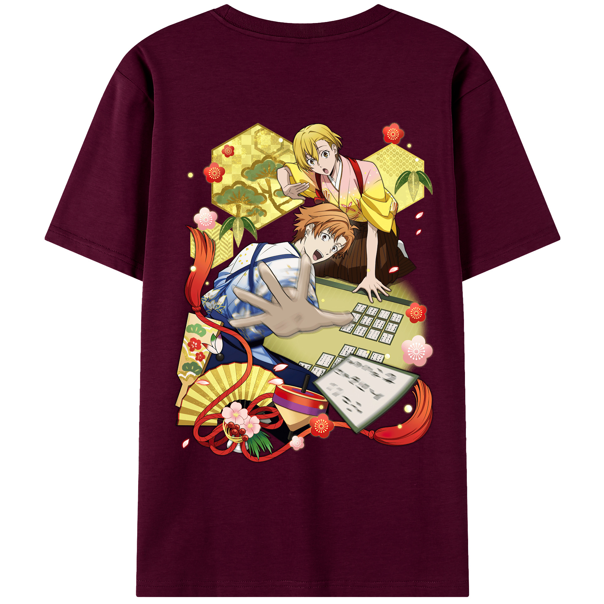（画像用） 文豪ストレイドッグス Bungo Stray Dogs レディース半袖Tシャツ(バックプリント)
